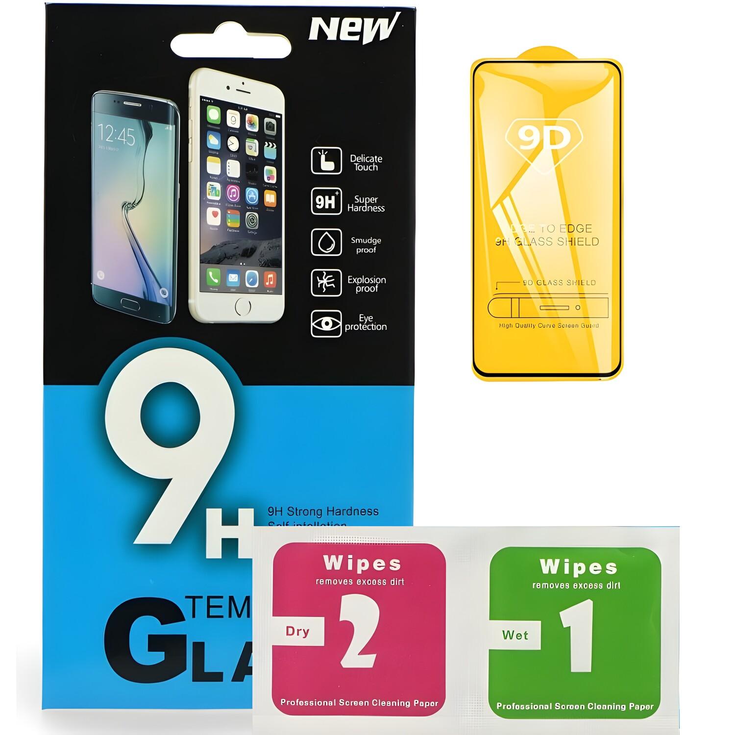 9D ochranné sklo Fénix pro Xiaomi Redmi 9 Prime - Černá