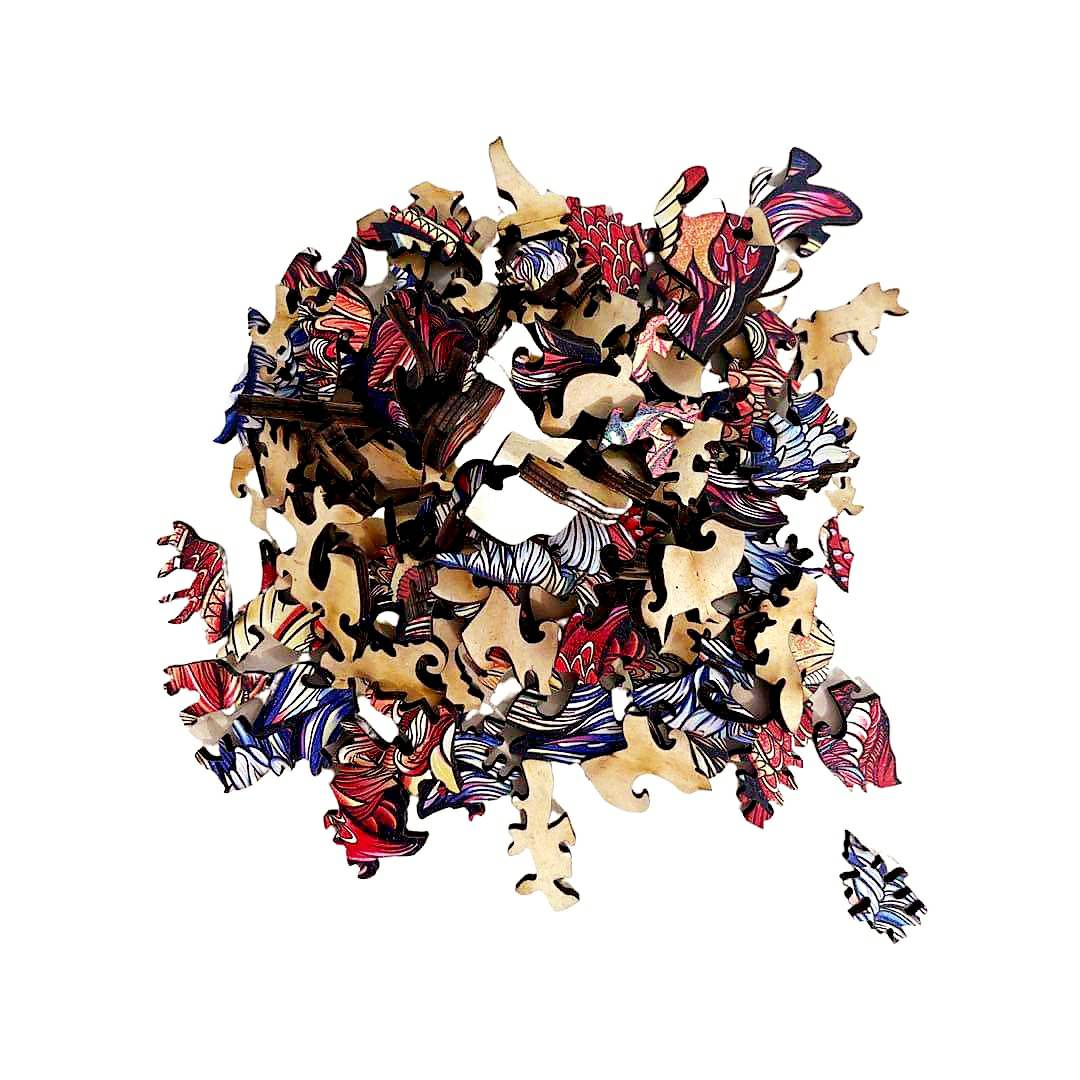 Dřevěné puzzle-Dog/M