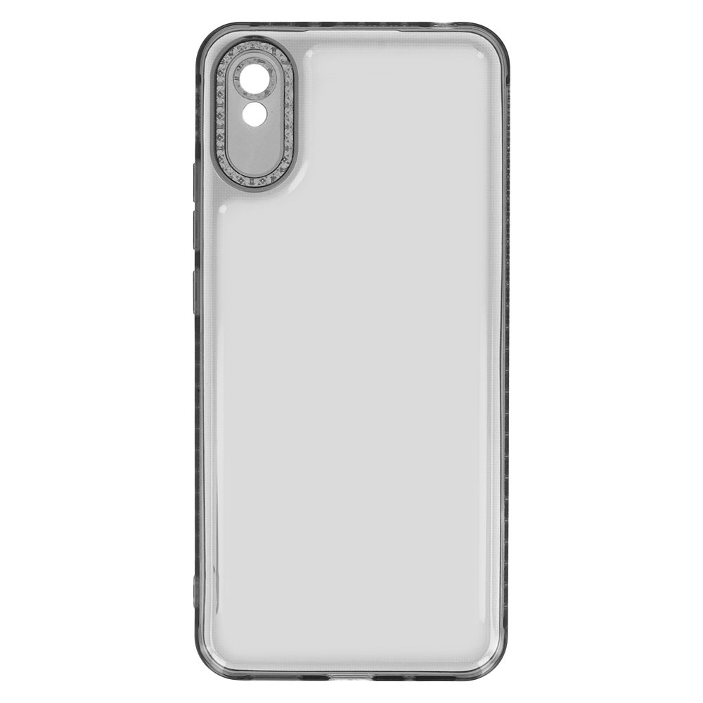 Crystal diamond pouzdro pro Xiaomi Redmi 9A - Transparentní