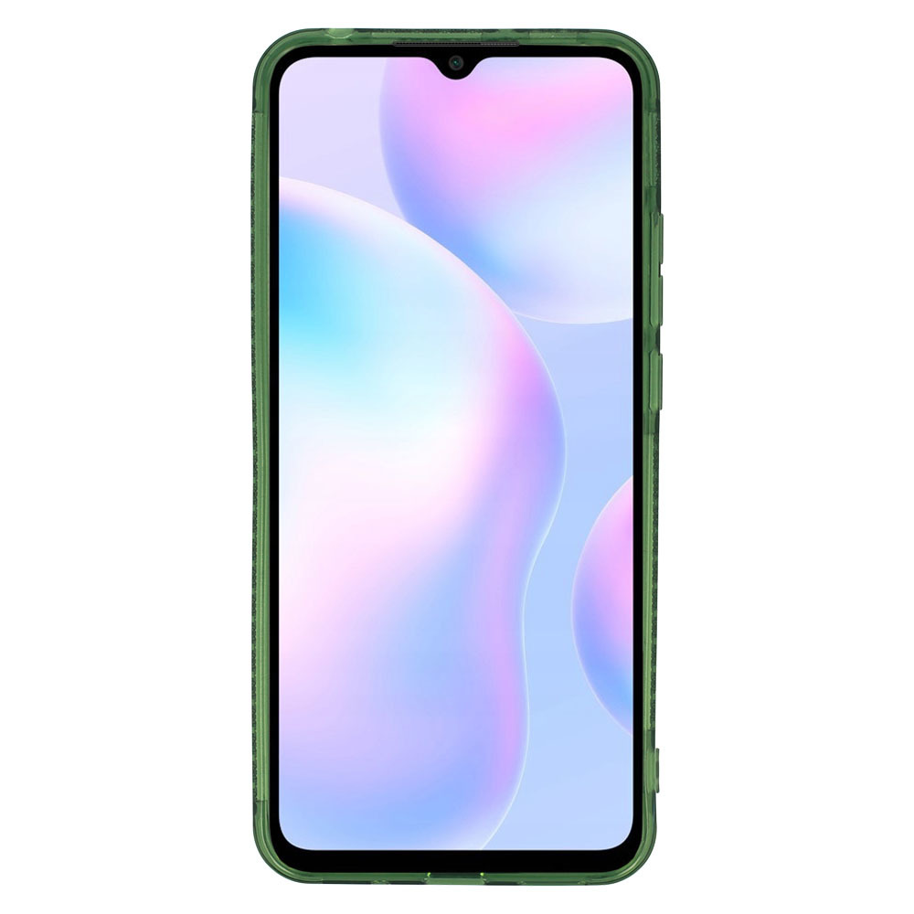 Crystal diamond pouzdro pro Xiaomi Redmi 9A - Transparentní