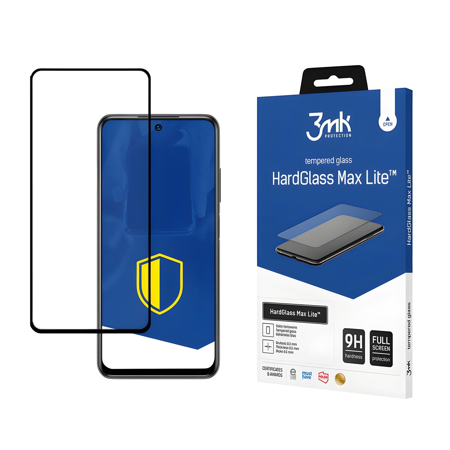 3mk HardGlass Max Lite - ochranné sklo pro Samsung Galaxy A20 - Transparentní