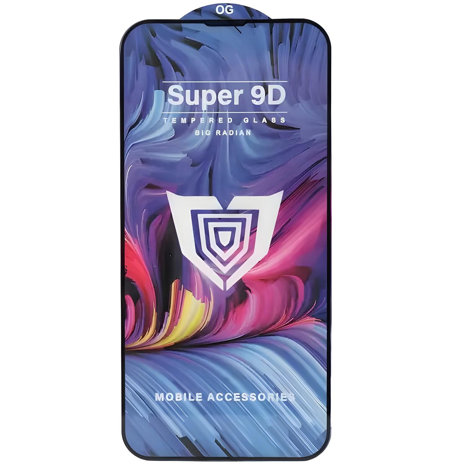 Ochranné sklo 9D Super pro Xiaomi Redmi 6A - Černá