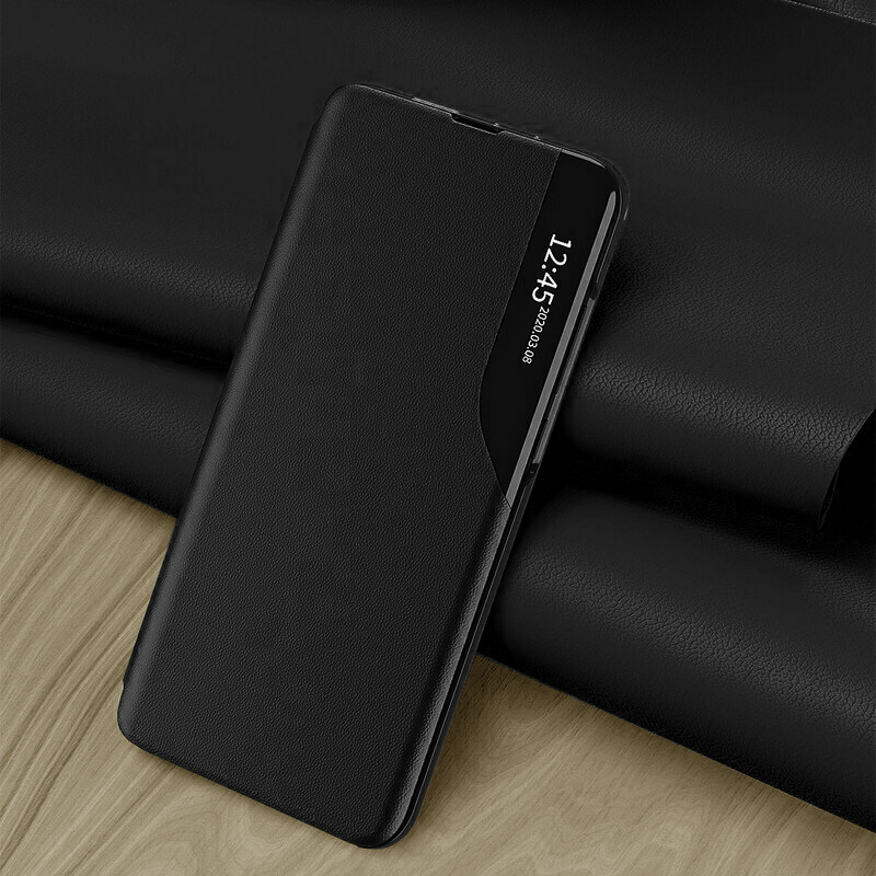Elegantní knižkové pouzdro View Case pro Xiaomi Redmi Note 13 - Červená