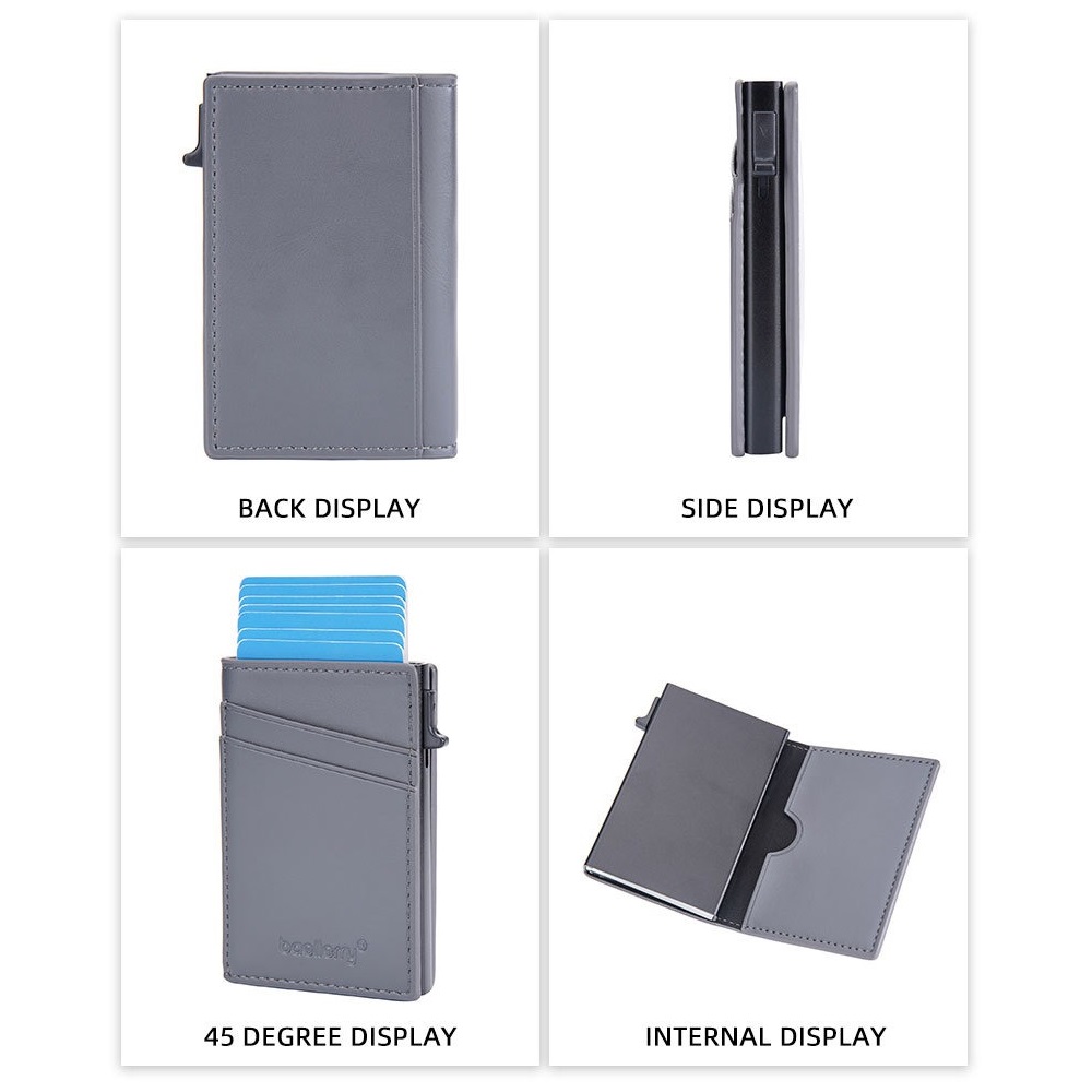 WALLET Baellerry LU-36144 - Šedá