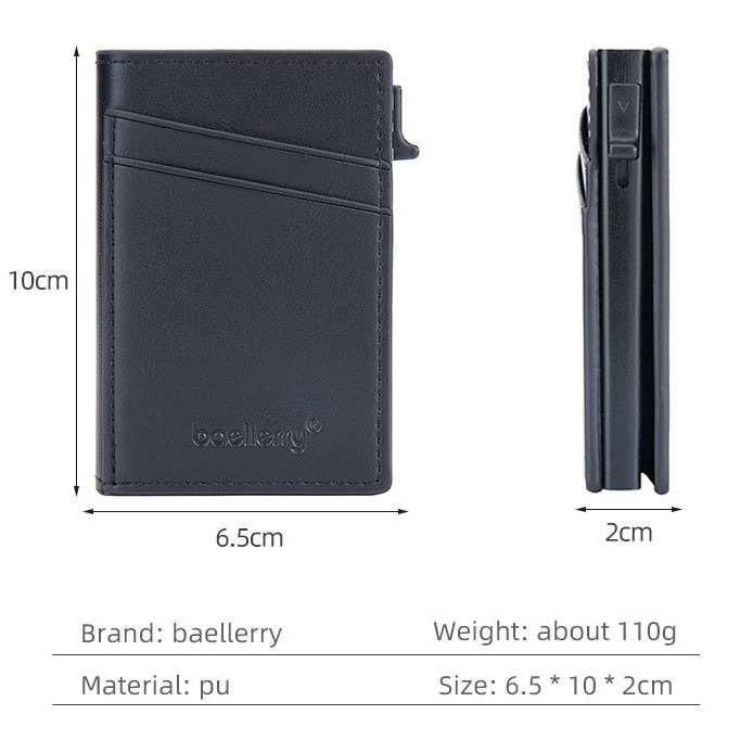 WALLET Baellerry LU-36144 - Šedá