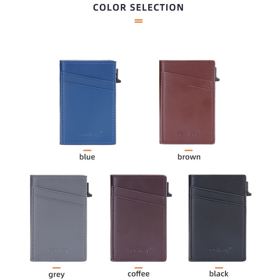 WALLET Baellerry LU-36144 - Šedá