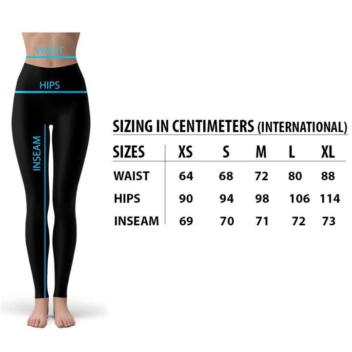 Fitness Legíny - Černá/L