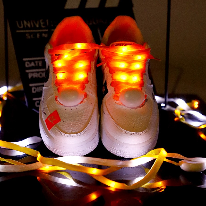 LED šňůrky do bot - Žlutá