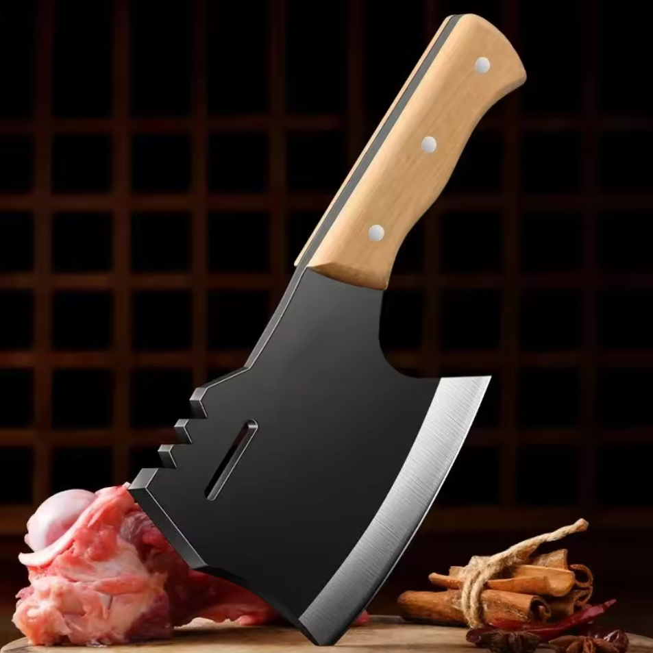 Kuchyňský sekáček KN - 40355 - Hnědá / Černá