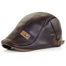 Pánský baret VA - 15451 - Tmavě Hnědá