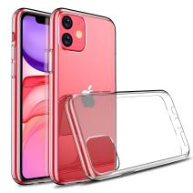 Průhledný ochranný obal pro Apple iPhone 11 - Transparentní